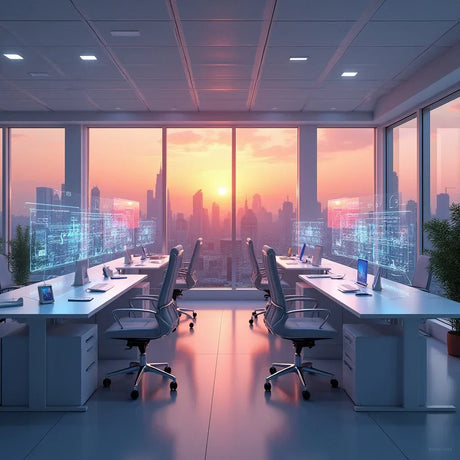 Le bureau du futur imaginé par l’IA