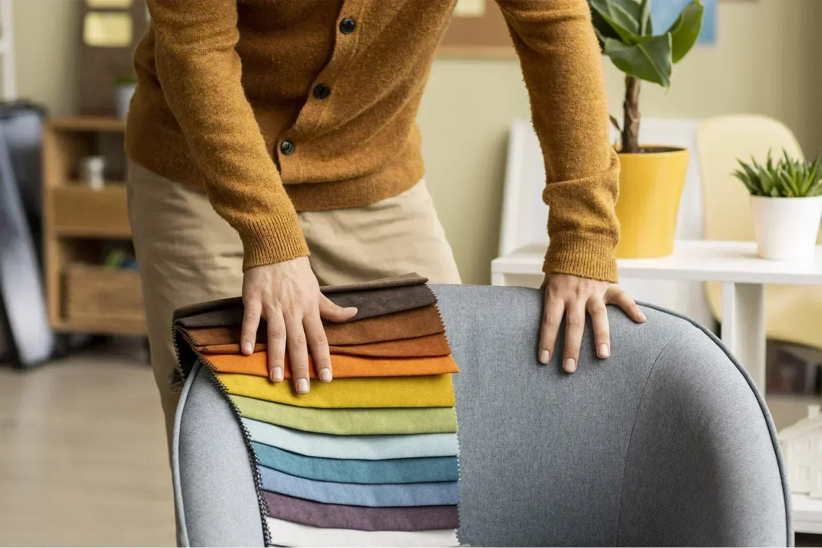 Différence tissu mobilier commercial