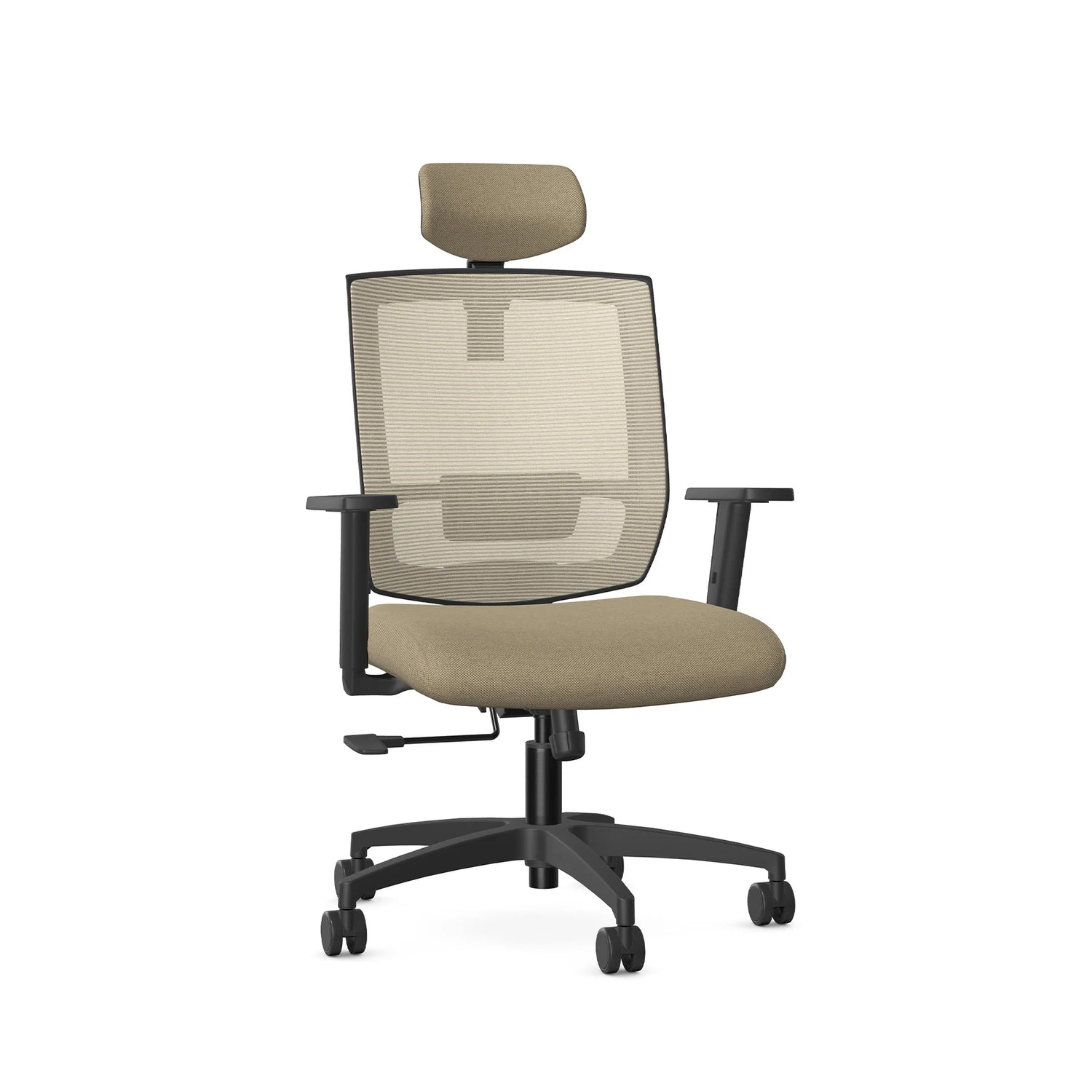 Ergonomic office chair with headrest - Entail Series
