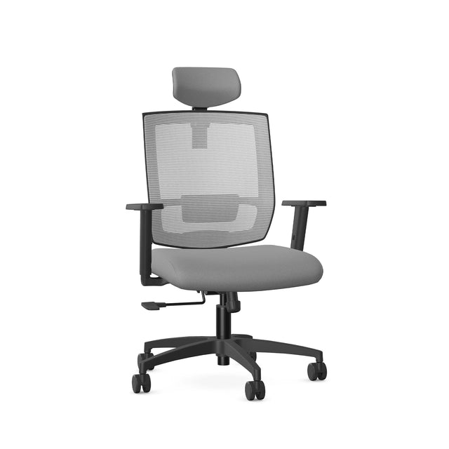 Ergonomic office chair with headrest - Entail Series