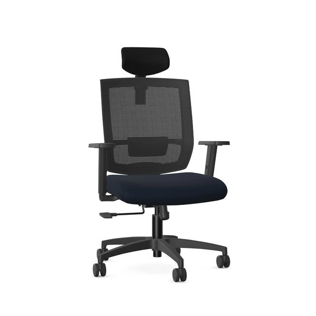 Ergonomic office chair with headrest - Entail Series