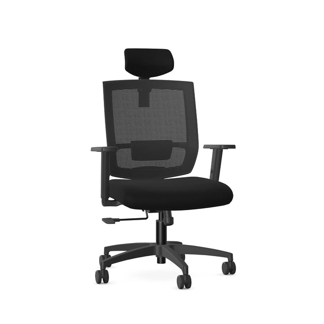 Ergonomic office chair with headrest - Entail Series