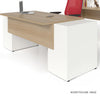 Bureau droit 60"L avec double caisson Concept C.A.
