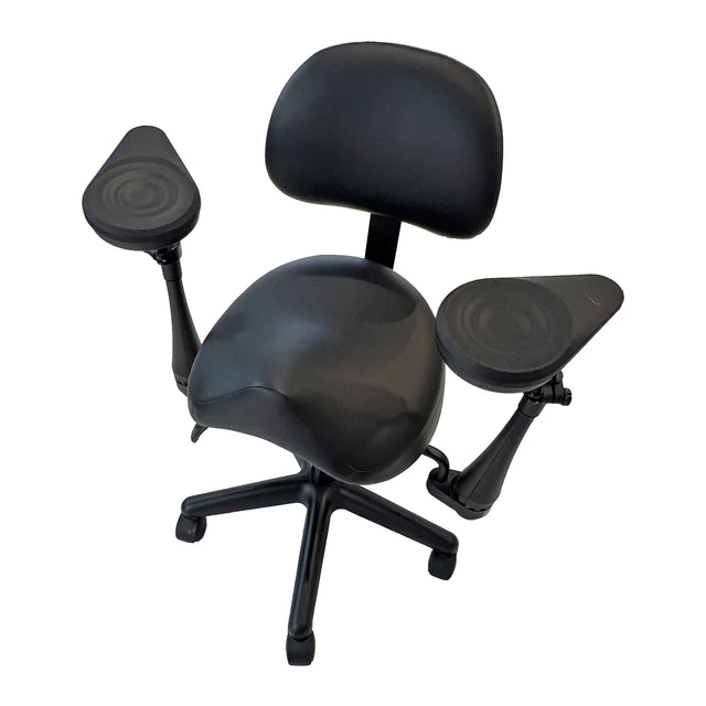 Chaise selle avec appuis-coude mobiles Posiflex