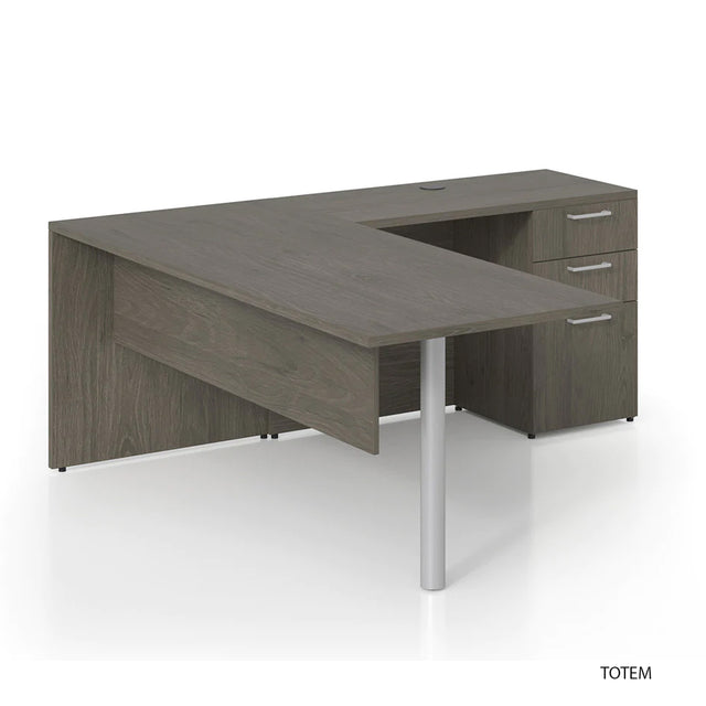 Bureau en L avec caisson Concept 300