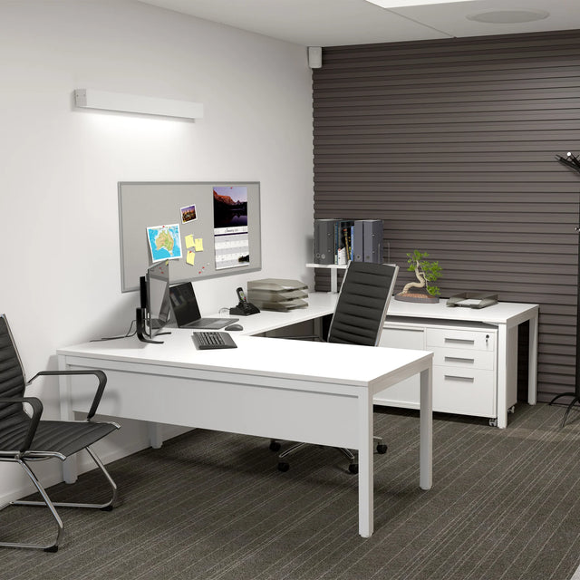 Bureau en U avec rangement, Axis - Workspace48