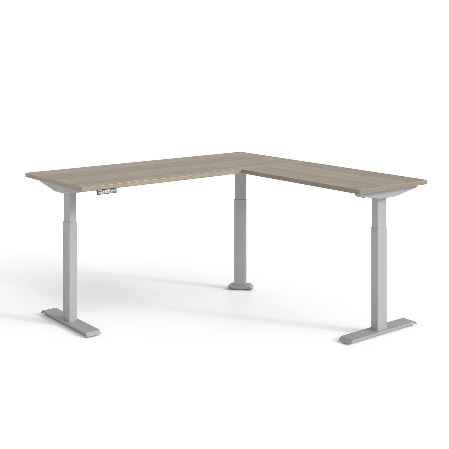 Bureau en L, ajustable en hauteur - Quorum Essentiel