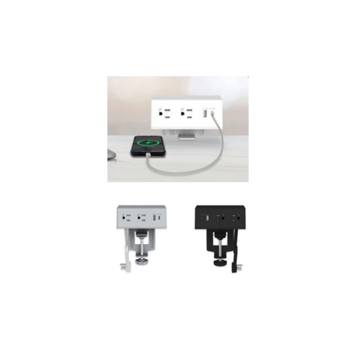 Multi-socket desktop power supply