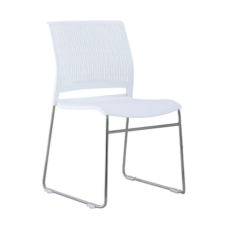 Chaise empilable A116 blanche