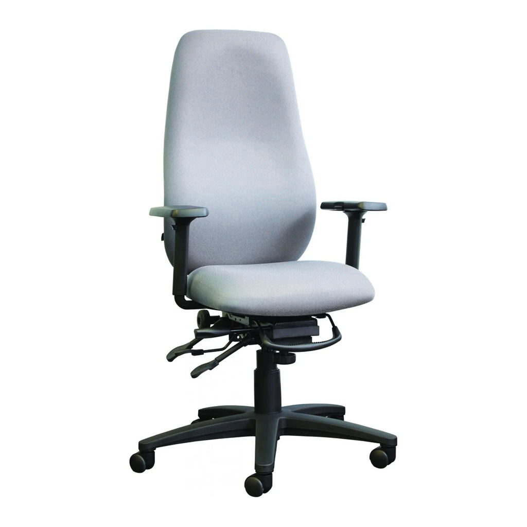 Chaise de bureau ergonomique dossier haut avec siège étroit, Cierra