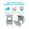 Boot and shoe rack, Plastico