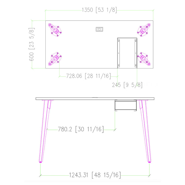 Petit bureau de travail Collection Stad