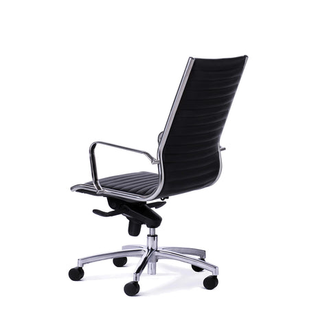 Chaise de conférence dossier haut, vue de dos - Metro de Workspace48