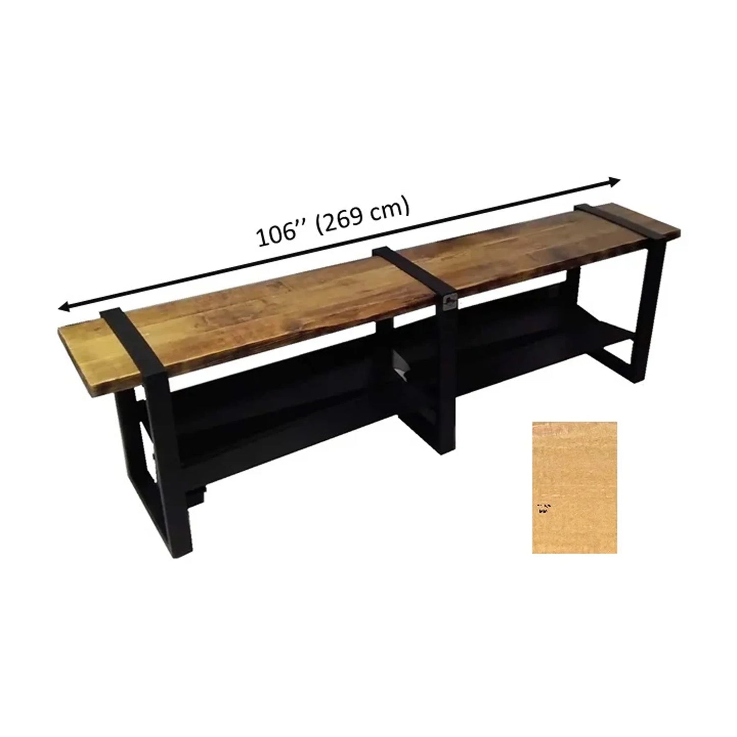 Entrance bench with shoe storage, Moderno