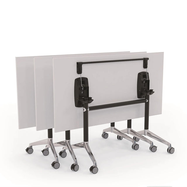 Mobile table with swivel top, Modulus Flip
