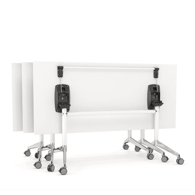 Mobile table with swivel top, Modulus Flip