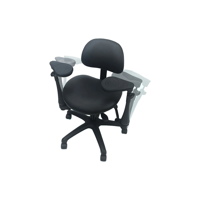 Chaise d'opérateur avec appuis-coude mobiles Posiflex