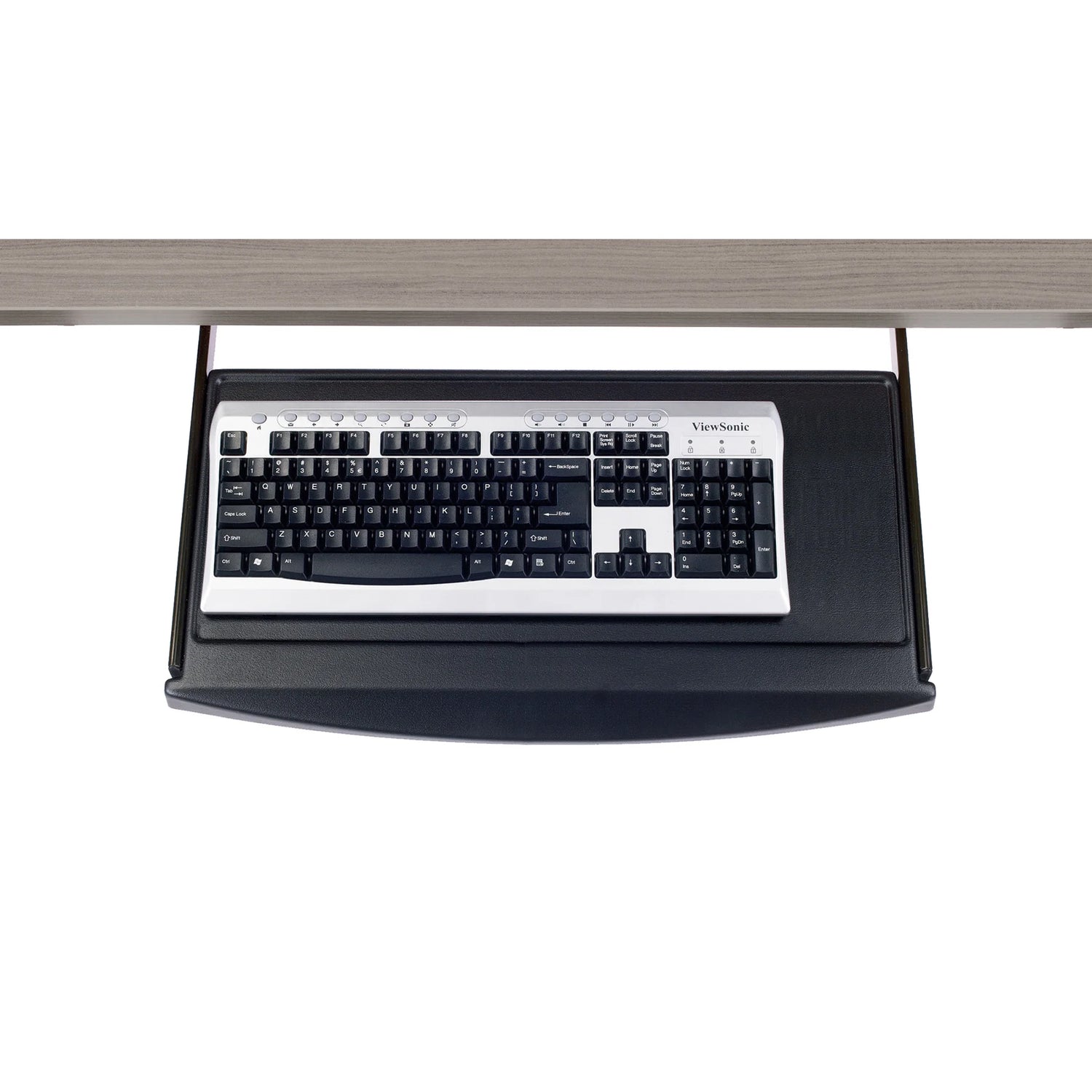 Porte clavier coulissant, vue de haut - LGC-SKD27 - Lacasse