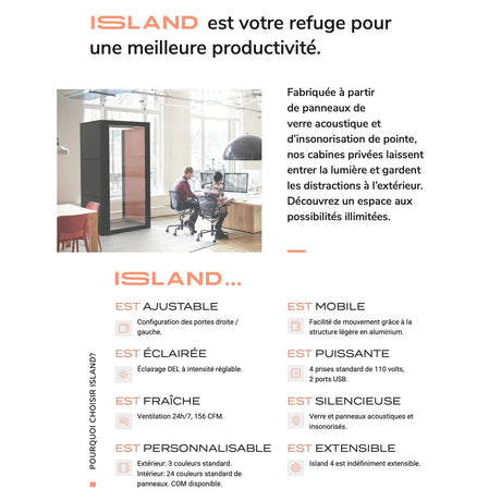 Pourquoi la cabine acoustique Private Island est faite pour vous ?
