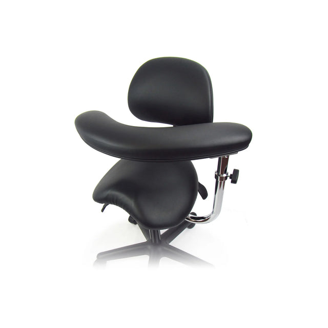 Chaise selle d'assistante dentaire avec appui ventral Posiflex