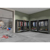 Mobile locker including 2 shelves for boots and shoes, Zeus