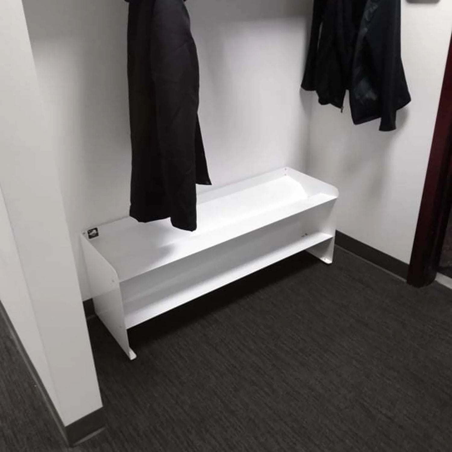 Large boot and shoe rack, Titan 8 shelves