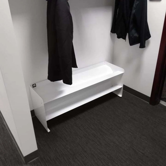 Large boot and shoe rack, Titan 8 shelves