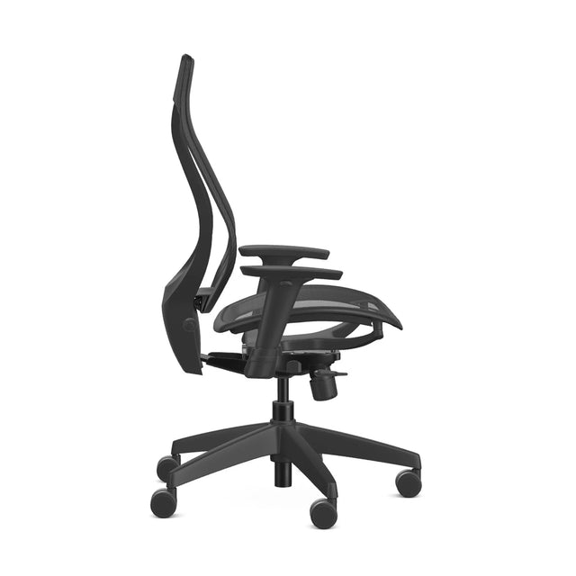 Chaise exécutive en maille dossier haut, série You