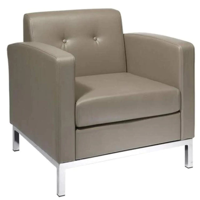 Fauteuil club wall street en vinyle