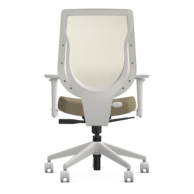 White office chair with mesh back Youtoo