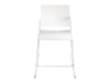 Upholstered armless bar stool - Tuck Series