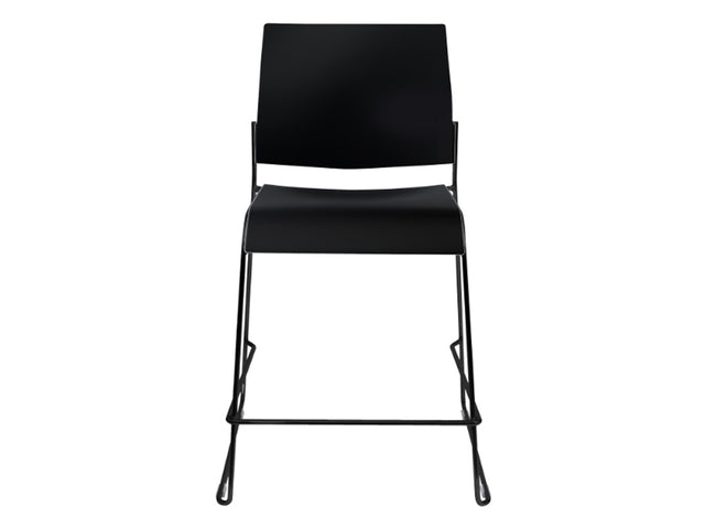 Tabouret comptoir rembourré sans bras - Série Tuck