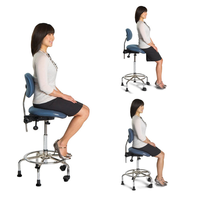 Tabouret 3 en 1 assis-debout