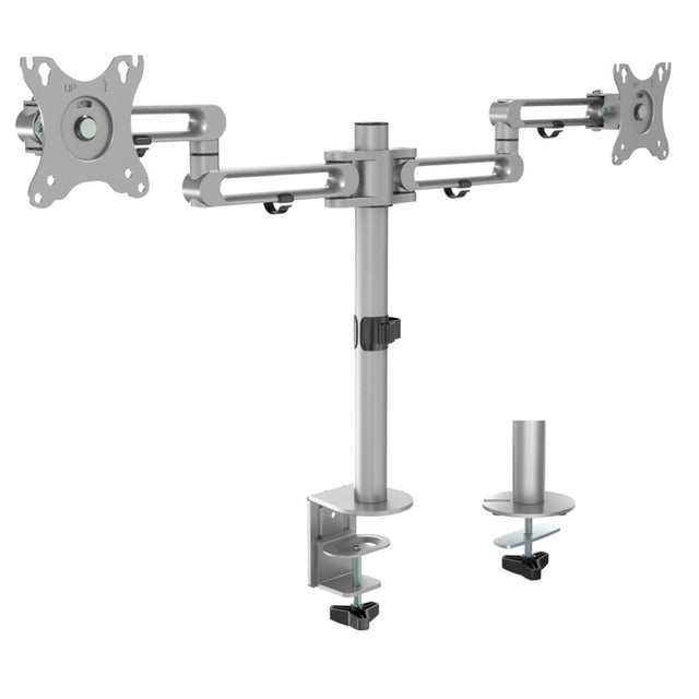 Support double écran sur poteau ActivErgo