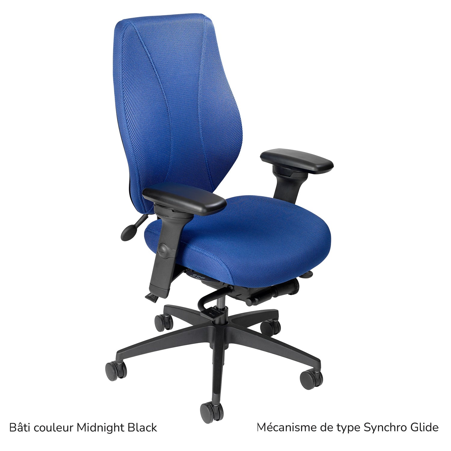 Chaise de bureau - Bâti gris clair, tCentric Hybrid