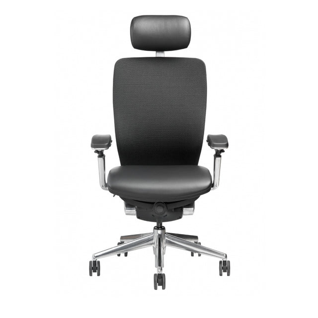 Chaise exécutive avec appui-tête, dossier en maille IC2 7300