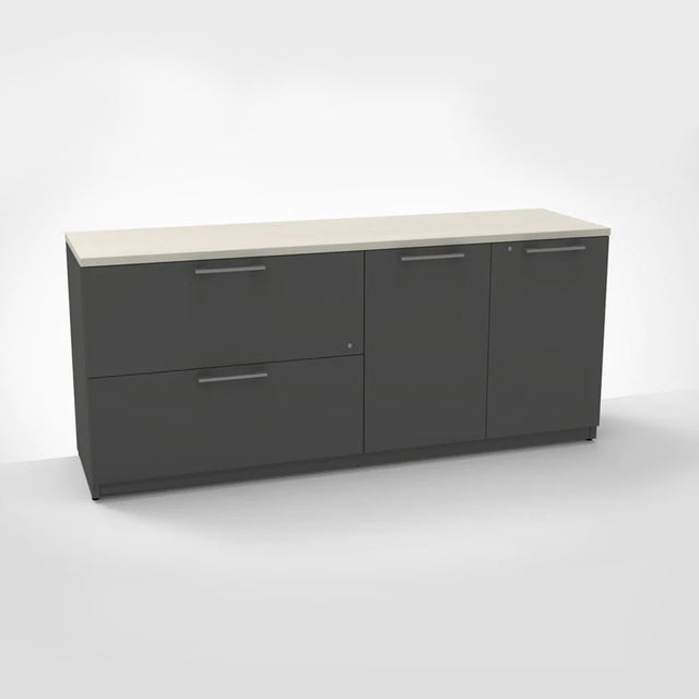 Bahut classeur bibliothèque 72"L, Concept 400E