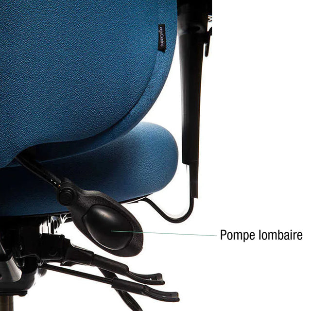 Chaise de bureau dossier haut usage intense - Série eCentric Exécutif