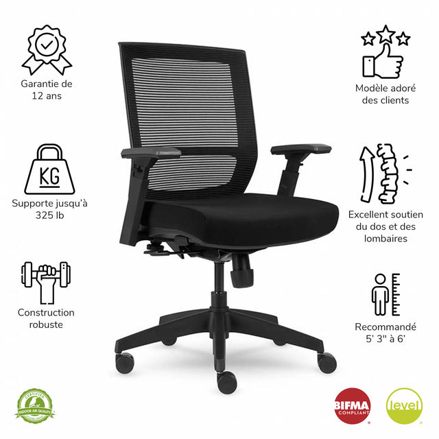 Ergonomic office chair - Entail Series