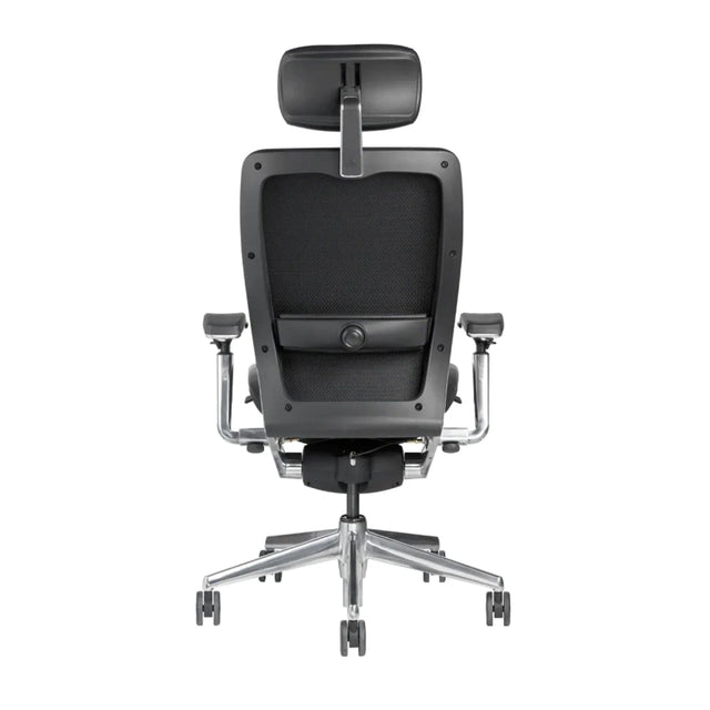 Chaise exécutive avec appui-tête, dossier en maille IC2 7300