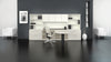 Bureau en L réversible avec étagère et rangement, Concept 400E