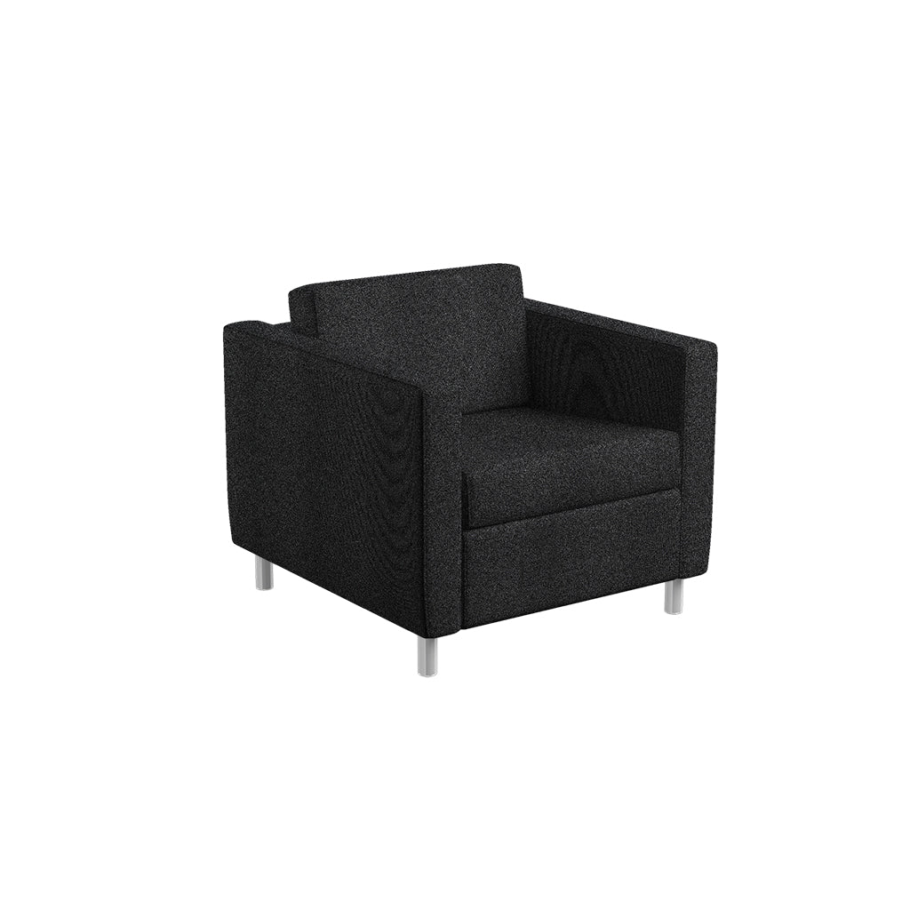 Fauteuil une place 4 pattes - Série Danforth II 1221