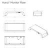 Hana monitor stand