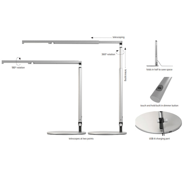 LED desk lamp Lustre