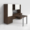 Mobilier de bureau en L avec rangements - Série Quad