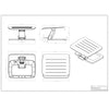 HANA adjustable footrest