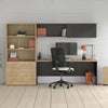 Petit bureau rectangulaire 60"L avec rangement, Concept 300