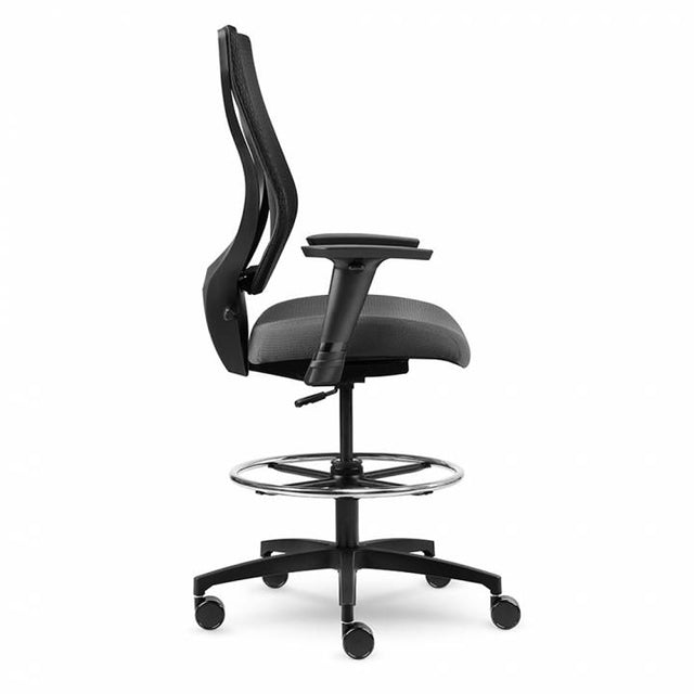 Tabouret ergonomique avec dossier en maille Youtoo