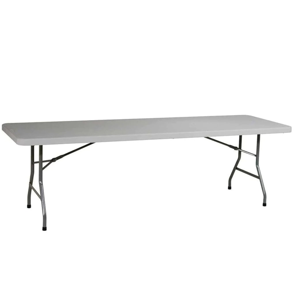 Folding table 8' in multi-purpose resin - Work Smart Series