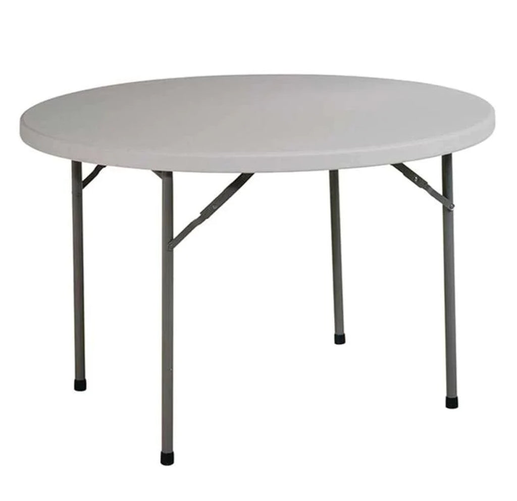 Table pliante ronde 60" en résine multiusage - Série Work Smart